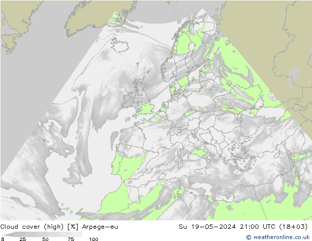 云 (中) Arpege-eu 星期日 19.05.2024 21 UTC