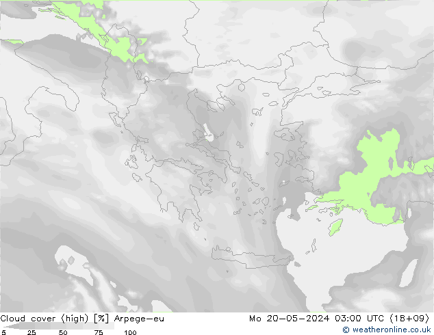 nuvens (high) Arpege-eu Seg 20.05.2024 03 UTC