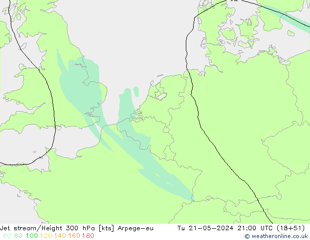 Corrente a getto Arpege-eu mar 21.05.2024 21 UTC