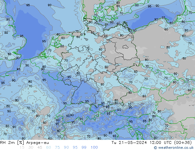2m Nispi Nem Arpege-eu Sa 21.05.2024 12 UTC
