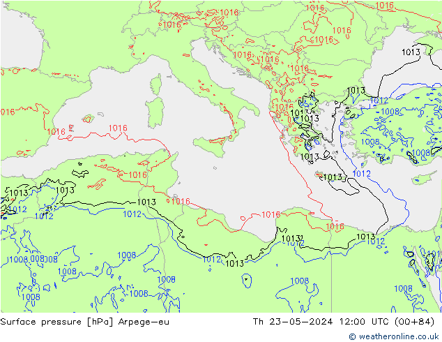      Arpege-eu  23.05.2024 12 UTC