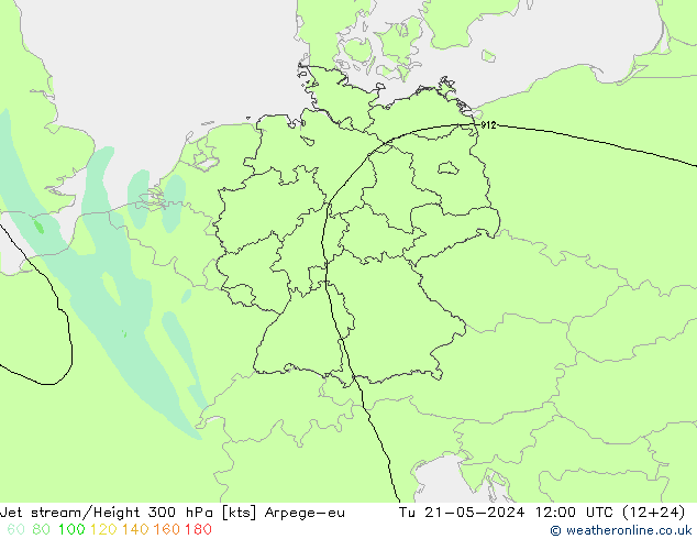Polarjet Arpege-eu Di 21.05.2024 12 UTC