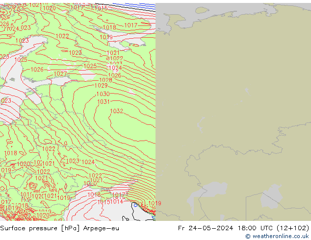 pressão do solo Arpege-eu Sex 24.05.2024 18 UTC