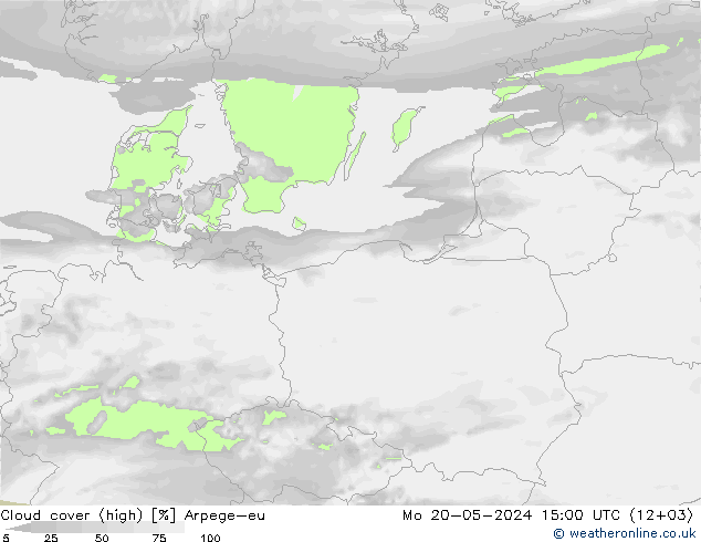 nuvens (high) Arpege-eu Seg 20.05.2024 15 UTC