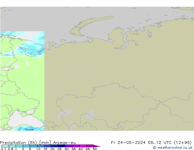 opad (6h) Arpege-eu pt. 24.05.2024 12 UTC