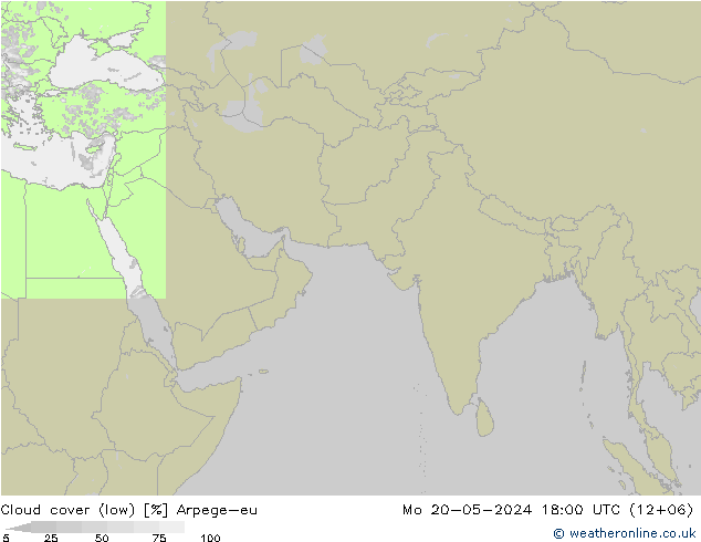 Bulutlar (düşük) Arpege-eu Pzt 20.05.2024 18 UTC