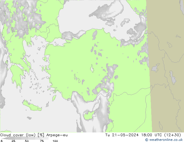 Nubi basse Arpege-eu mar 21.05.2024 18 UTC