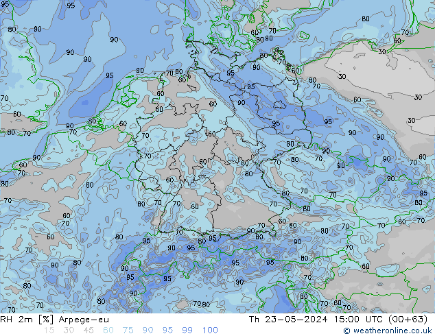 2m Nispi Nem Arpege-eu Per 23.05.2024 15 UTC