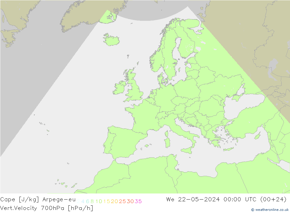 Cape Arpege-eu mer 22.05.2024 00 UTC