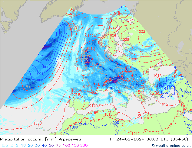 Nied. akkumuliert Arpege-eu Fr 24.05.2024 00 UTC