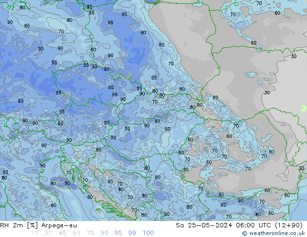 RV 2m Arpege-eu za 25.05.2024 06 UTC