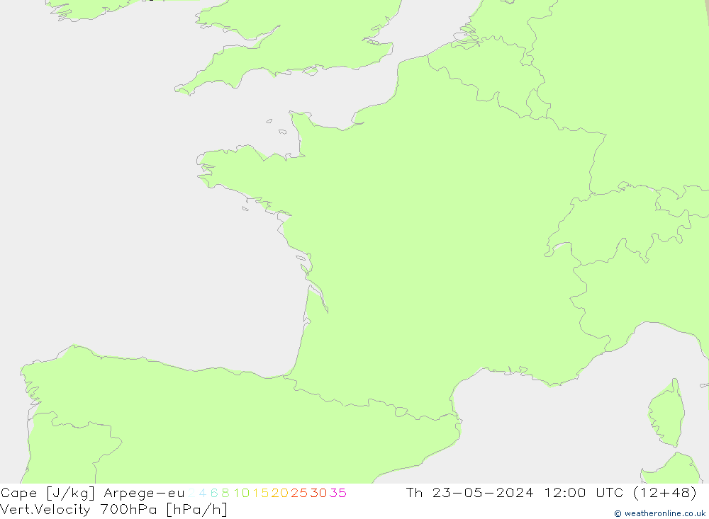 Cape Arpege-eu Th 23.05.2024 12 UTC