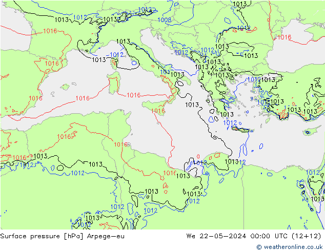      Arpege-eu  22.05.2024 00 UTC