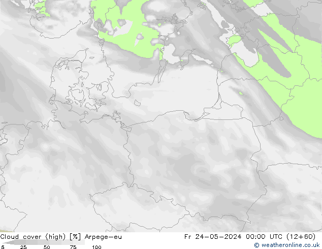 Bulutlar (yüksek) Arpege-eu Cu 24.05.2024 00 UTC