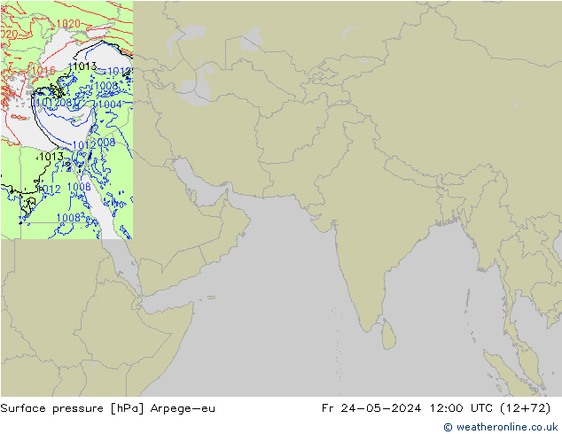 ciśnienie Arpege-eu pt. 24.05.2024 12 UTC