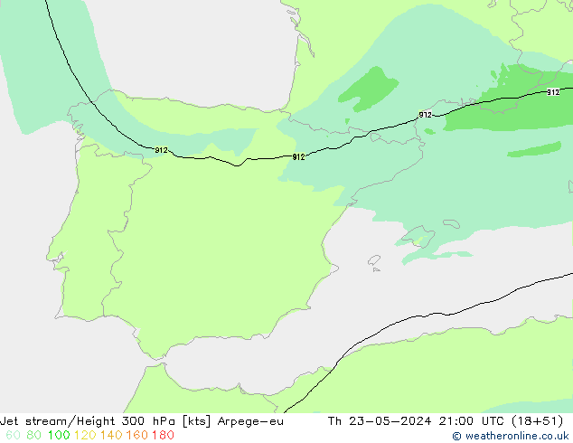 Polarjet Arpege-eu Do 23.05.2024 21 UTC
