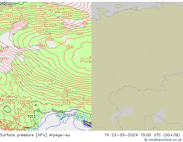      Arpege-eu  23.05.2024 15 UTC