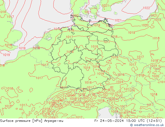 ciśnienie Arpege-eu pt. 24.05.2024 15 UTC