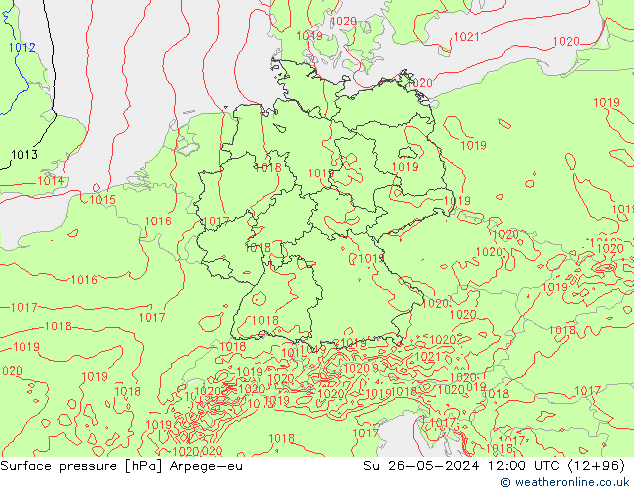      Arpege-eu  26.05.2024 12 UTC