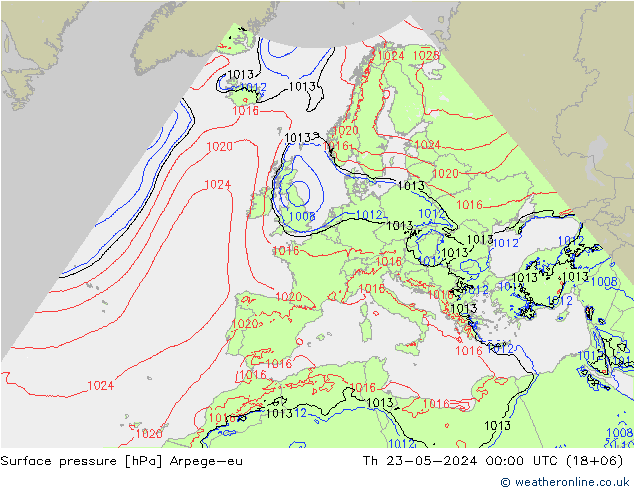      Arpege-eu  23.05.2024 00 UTC