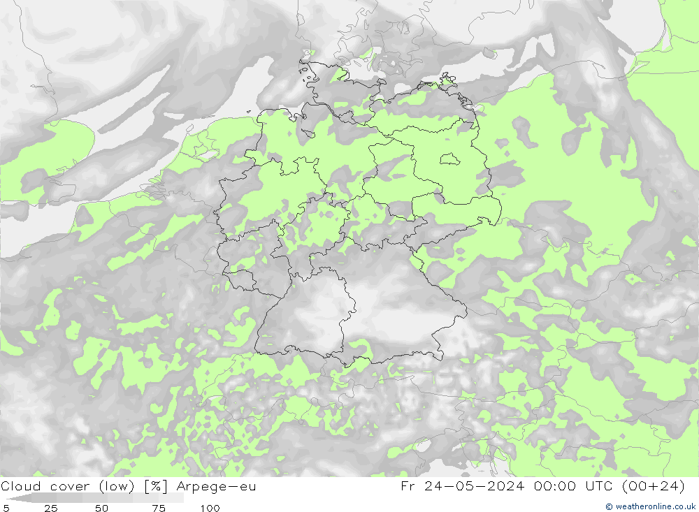 云 (低) Arpege-eu 星期五 24.05.2024 00 UTC