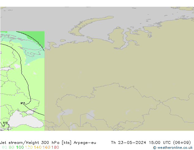 Corrente a getto Arpege-eu gio 23.05.2024 15 UTC