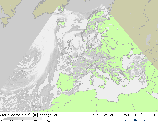 云 (低) Arpege-eu 星期五 24.05.2024 12 UTC