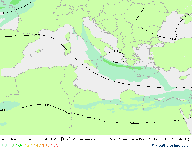 Polarjet Arpege-eu So 26.05.2024 06 UTC