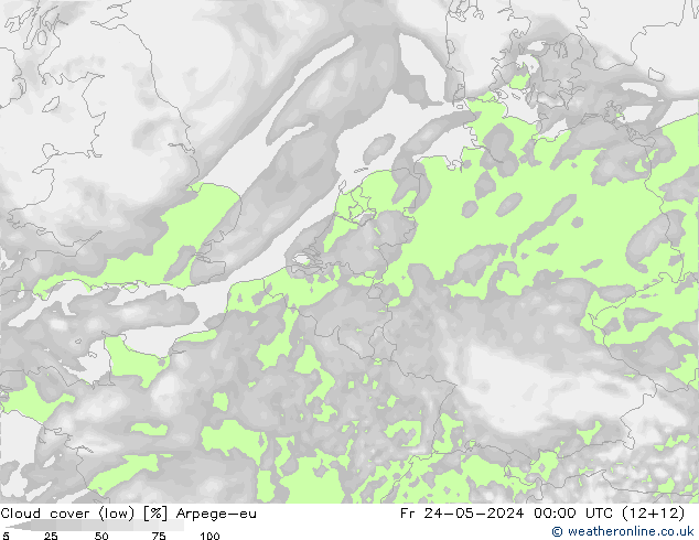 云 (低) Arpege-eu 星期五 24.05.2024 00 UTC