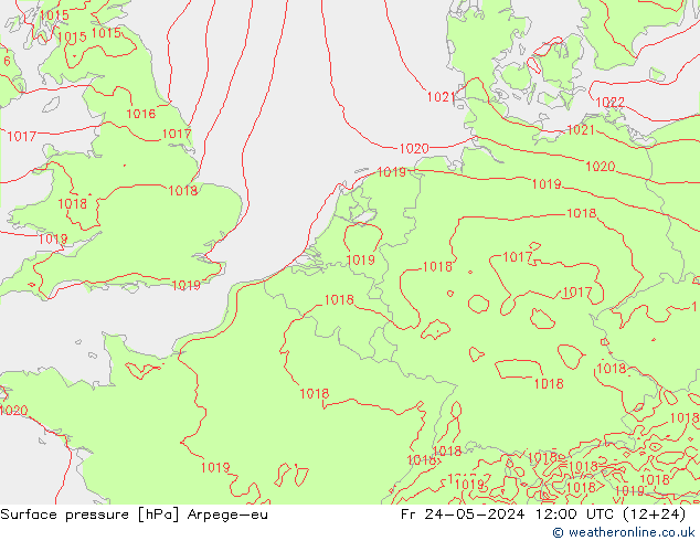 pressão do solo Arpege-eu Sex 24.05.2024 12 UTC