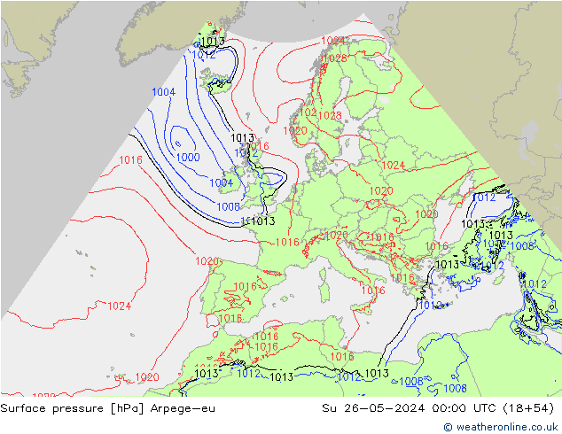      Arpege-eu  26.05.2024 00 UTC