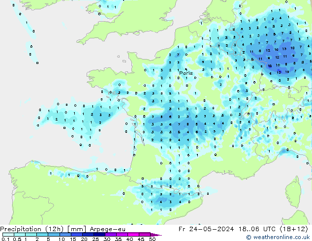  (12h) Arpege-eu  24.05.2024 06 UTC