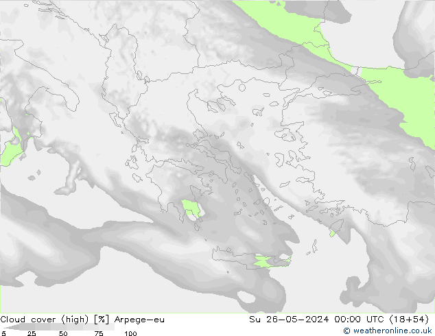 nuvens (high) Arpege-eu Dom 26.05.2024 00 UTC