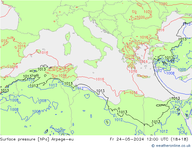 pressão do solo Arpege-eu Sex 24.05.2024 12 UTC