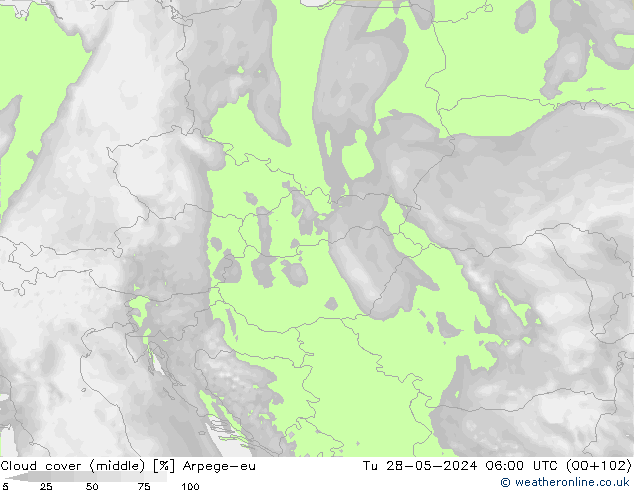 Nubi medie Arpege-eu mar 28.05.2024 06 UTC