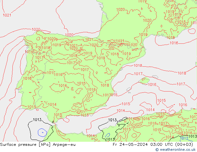 pressão do solo Arpege-eu Sex 24.05.2024 03 UTC