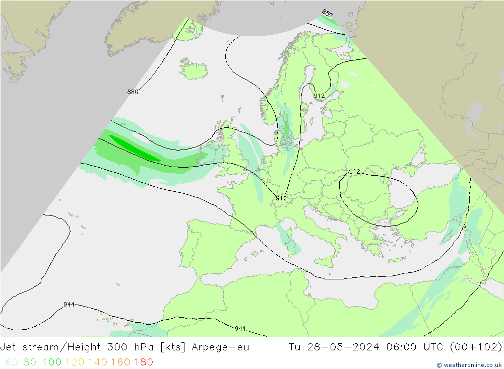 Polarjet Arpege-eu Di 28.05.2024 06 UTC