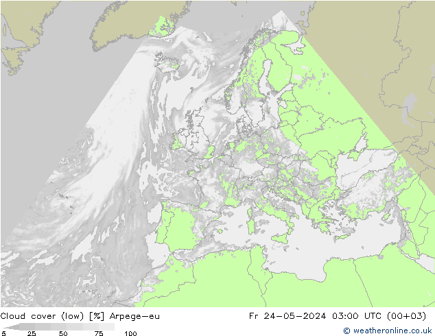 云 (低) Arpege-eu 星期五 24.05.2024 03 UTC