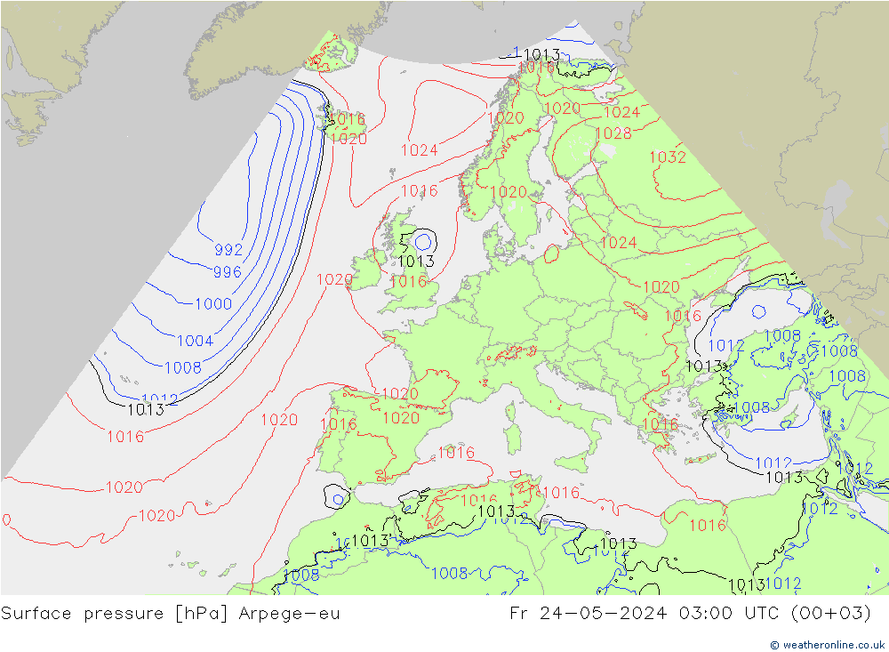 pression de l'air Arpege-eu ven 24.05.2024 03 UTC