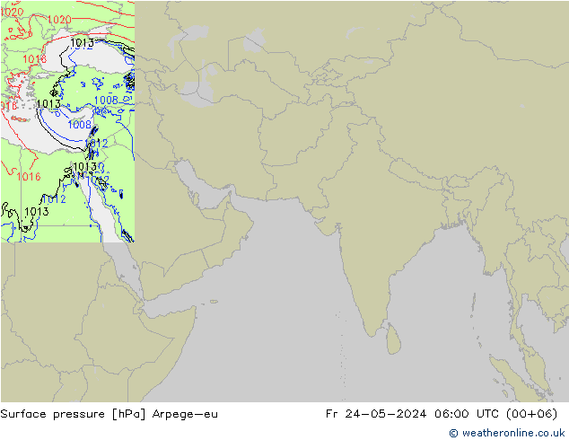 pression de l'air Arpege-eu ven 24.05.2024 06 UTC