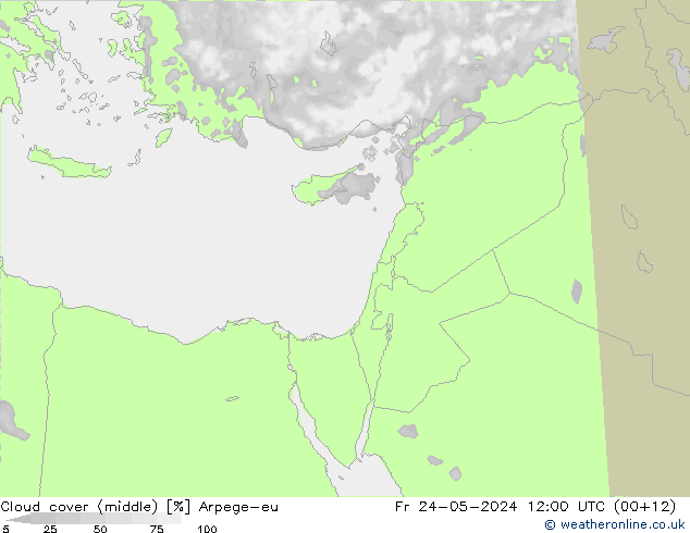 Bulutlar (orta) Arpege-eu Cu 24.05.2024 12 UTC