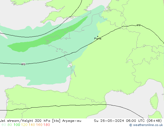 Polarjet Arpege-eu So 26.05.2024 06 UTC