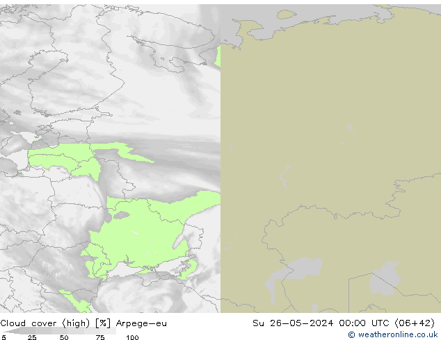 nuvens (high) Arpege-eu Dom 26.05.2024 00 UTC