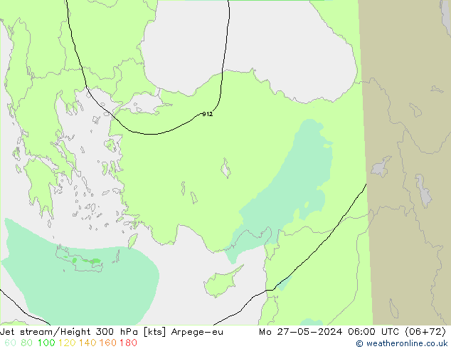 Prąd strumieniowy Arpege-eu pon. 27.05.2024 06 UTC
