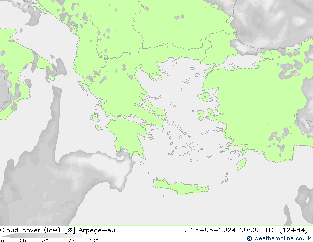 облака (низкий) Arpege-eu вт 28.05.2024 00 UTC