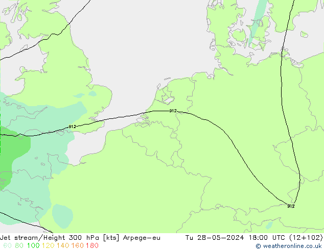 Polarjet Arpege-eu Di 28.05.2024 18 UTC