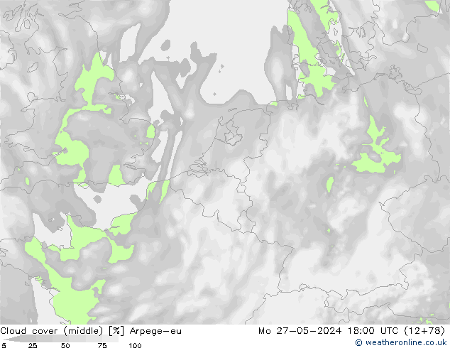 zachmurzenie (środk.) Arpege-eu pon. 27.05.2024 18 UTC