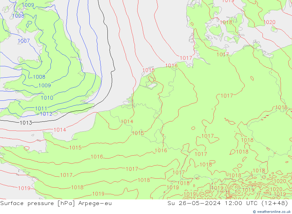      Arpege-eu  26.05.2024 12 UTC