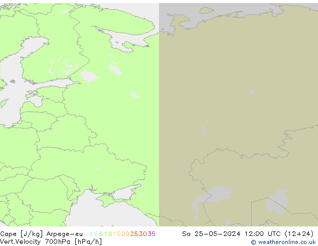 Cape Arpege-eu sáb 25.05.2024 12 UTC