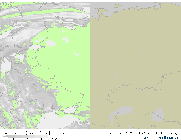 Nubi medie Arpege-eu ven 24.05.2024 15 UTC